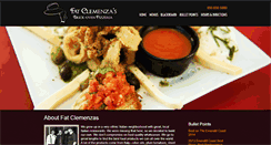 Desktop Screenshot of fatclemenzas.com